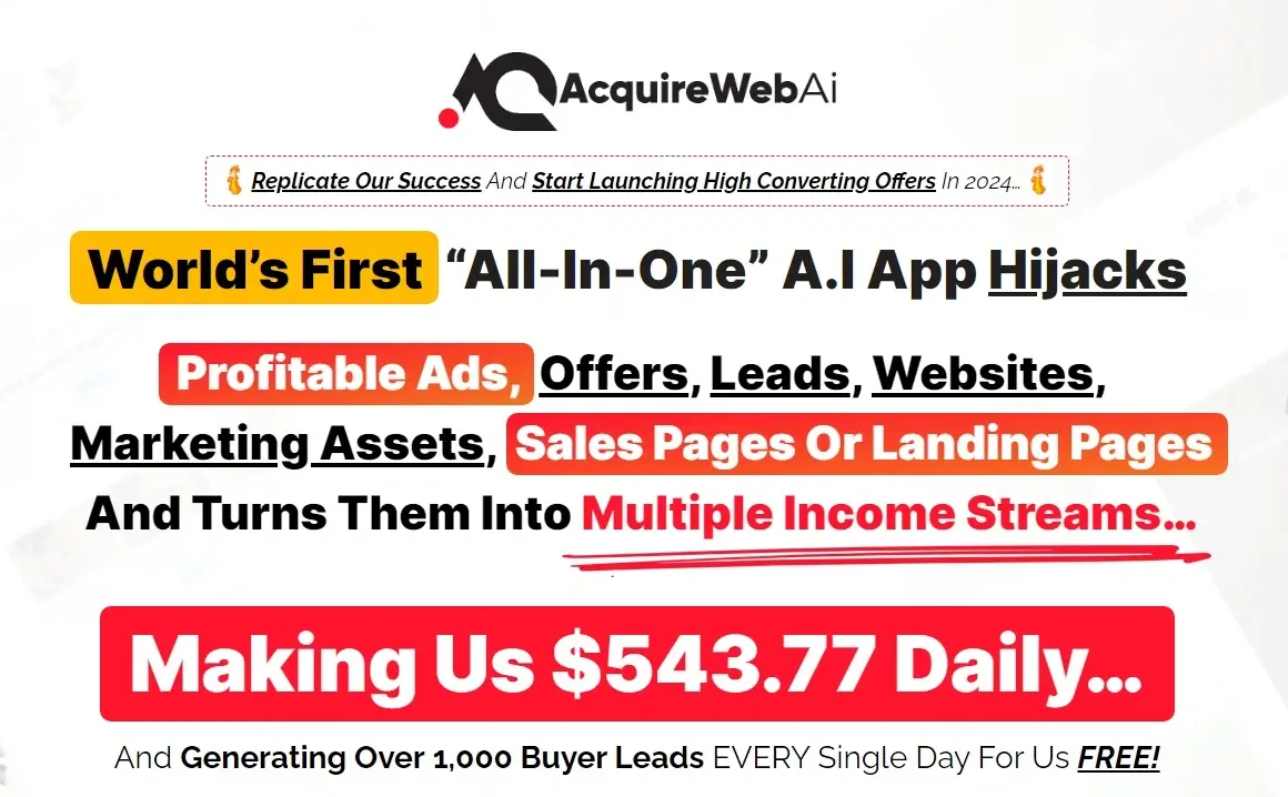 AcquireWeb AI Review Introduction AcquireWeb AI Review Introduction
