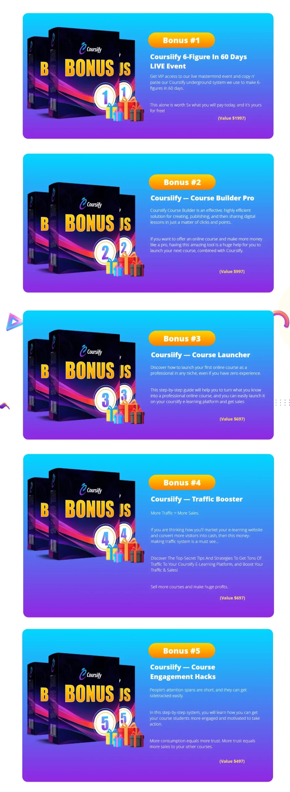 Coursiify Review Bonus